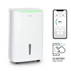 Klarstein DryFy Connect 30 Desumidificador de Ar Wi-Fi Compressão 30l/d 25-30m² Branco