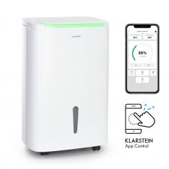 Klarstein DryFy Connect 50 Desumidificador de Ar Wi-Fi Compressão 50l/d 45-55m² Branco