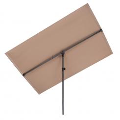Blumfeldt Flex-Shade XL parasol 150 x 210 cm polyester UV 50 taupe