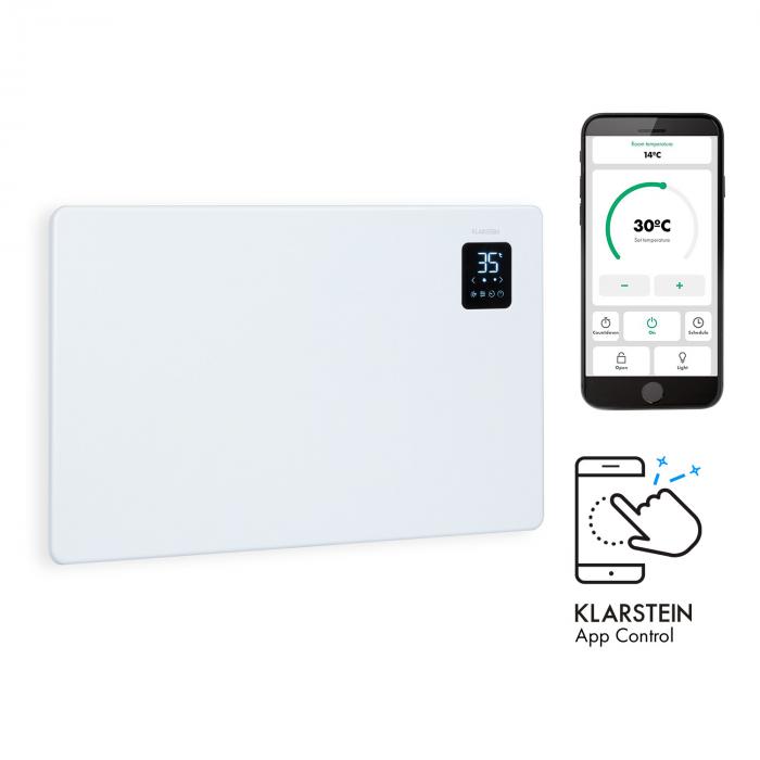 Bansin Smart 1500, Convection Heater, 1500W, App Control 1500 W | White