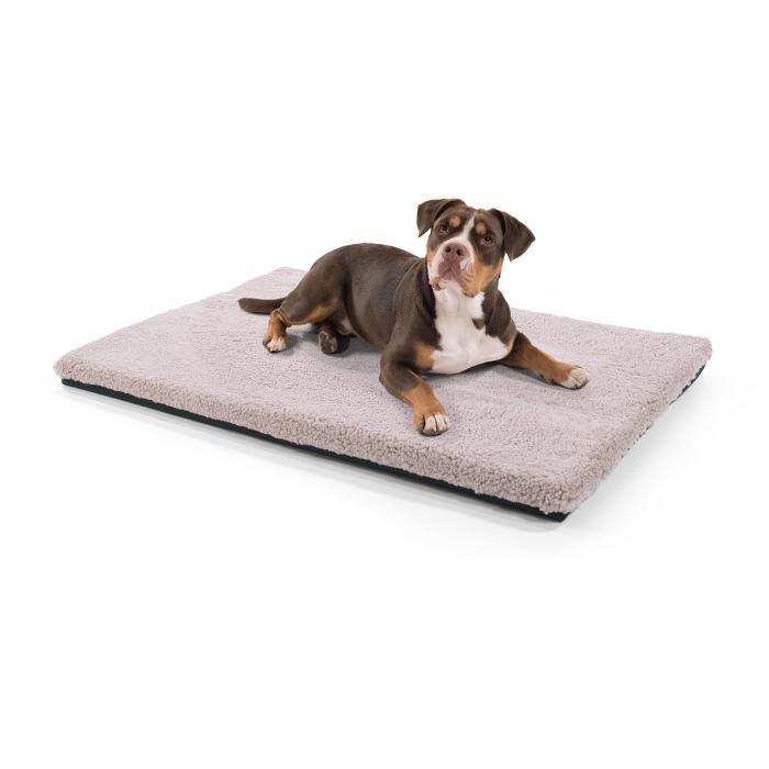 Luna, Lettino per Cani, Materassino per Cani, Lavabile, Ortopedico, Antiscivolo, Traspirante, Memory Foam, Taglia L (100x5x70 cm) L