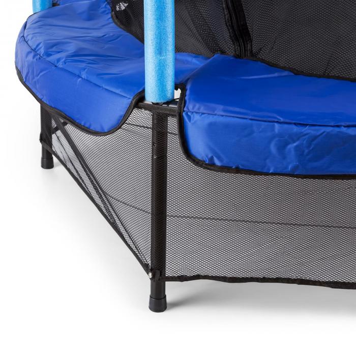 Trampolino Rocketkid, Superficie di salto: Ø 140 cm, Rete di sicurezza, Sospensione Bungee, Barre imbottite, Verniciatura a polvere, Interno ed  esterno, Polipropilene, Da 3 anni