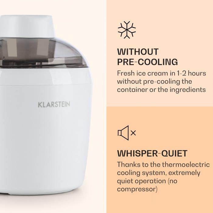 Thermoelectric ice deals cream maker