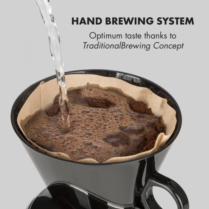 Klarstein craft coffee balance Cafetière 0,6L verseuse en verre
