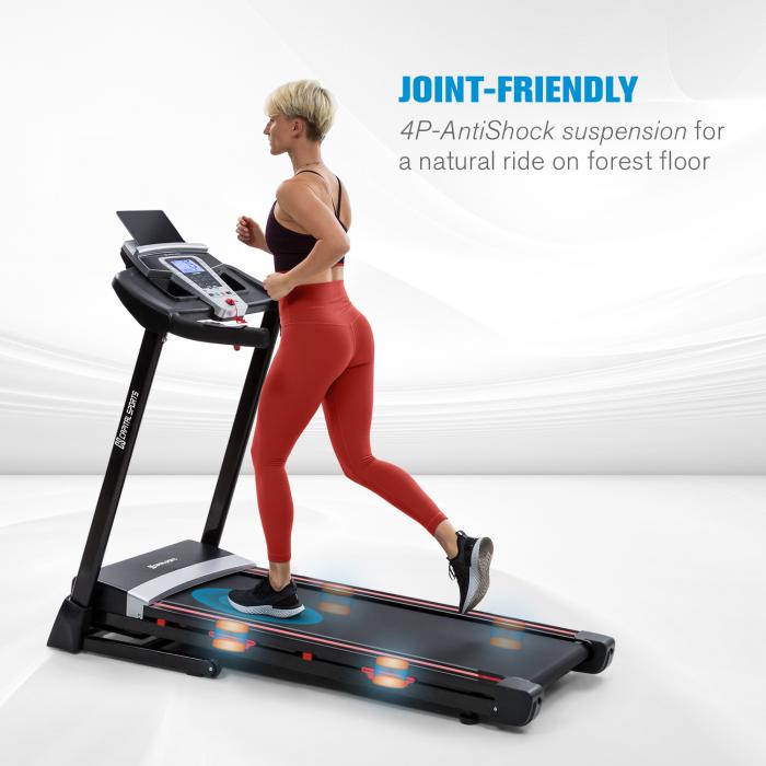 CAPITAL SPORTS Pacemaker F80 Treadmill 3PS 14km h 4P AntiShock