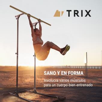 Klarfit T Trix Barra de dominadas MultiGym Concept 100 kg max. Funda de transporte Negro