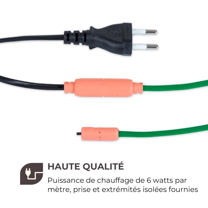 Waldbeck Greenwire Select 6 Câble chauffant 6m pour plantes