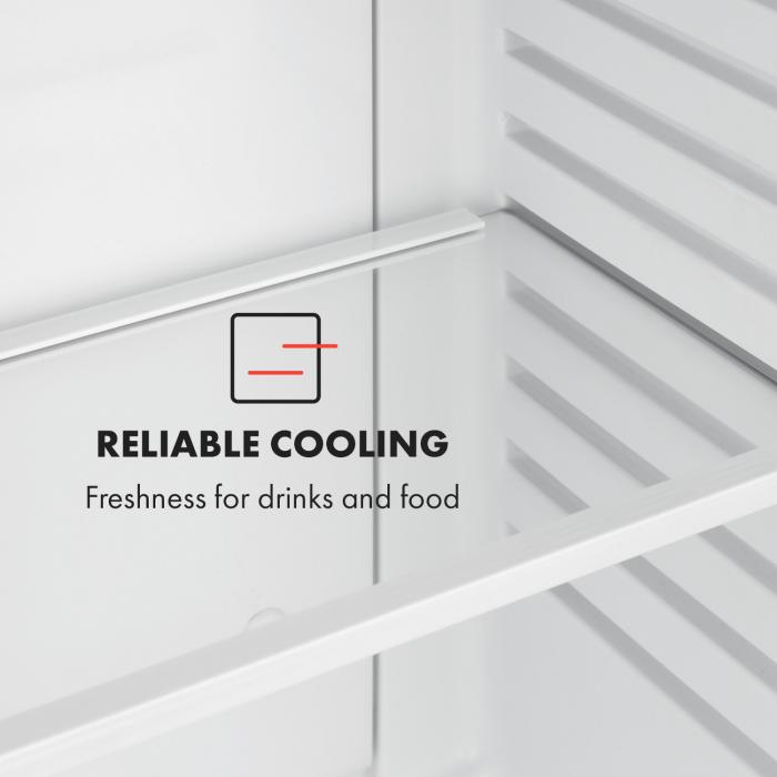 Réfrigérateur Cool Kid, Mini-réfrigérateur en CompactCooling Design, Capacité : 65 l, Classe d'efficacité énergétique F, 2 niveaux, Compartiment froid : 4 l